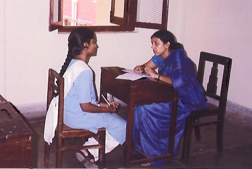 Career coaching one-on-one counseling session